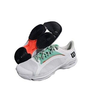 New Wilson HURAKN PRO Tennis Padel Shoes Sneaker White WRS331180 Women's Sz 11